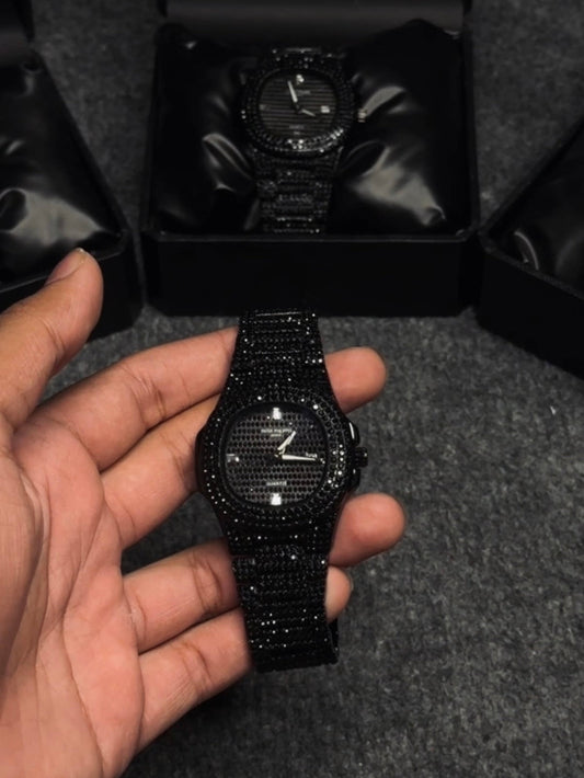 Patek Philippe Iced-toned Black (Sale) - Reluxe