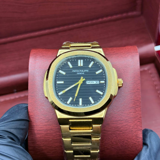 Patek philip golde. With black dial - Reluxe