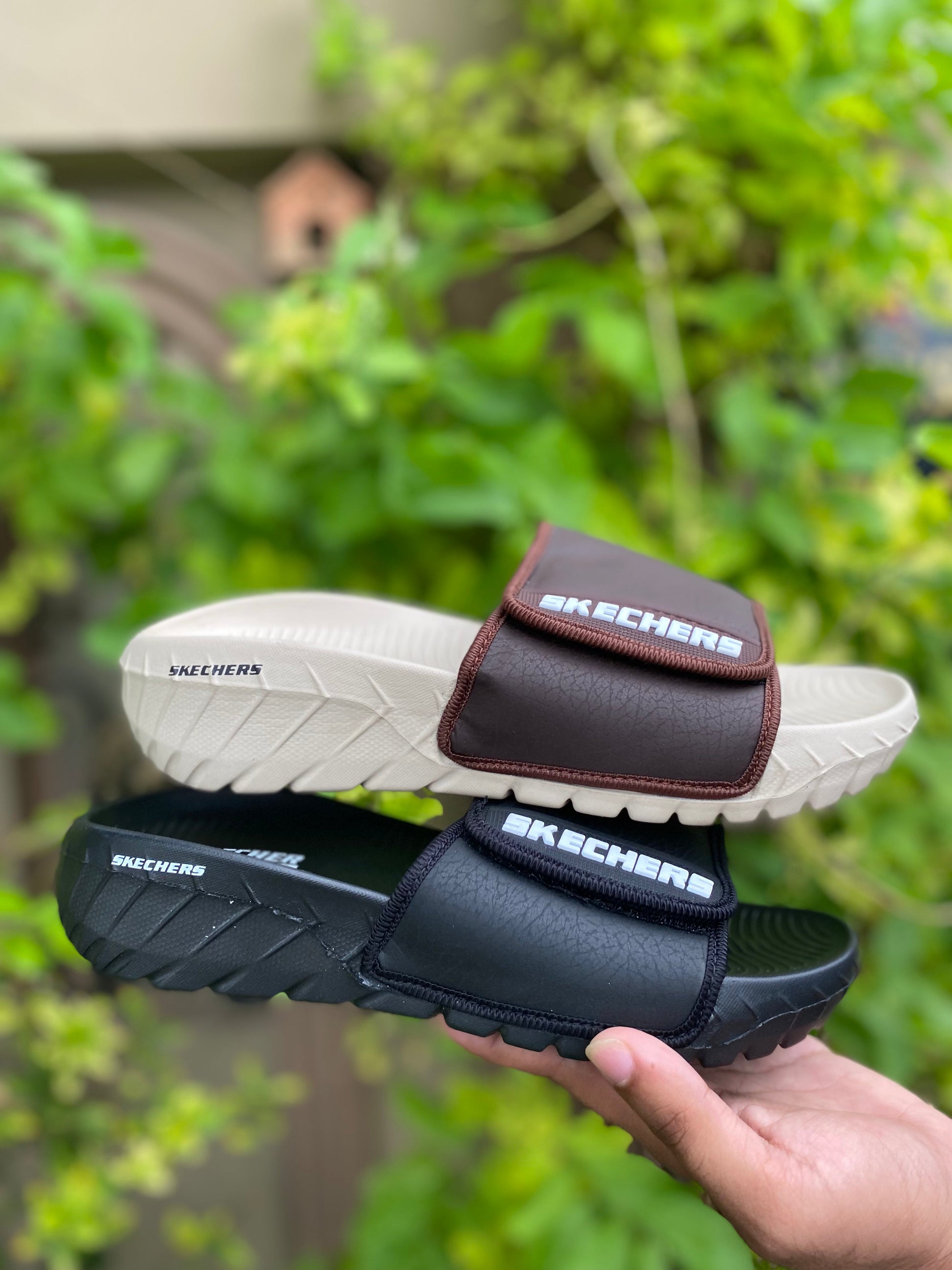 Skecher Jumper Slides - Reluxe
