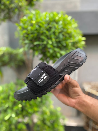 Skecher Fluffy Slides - Reluxe